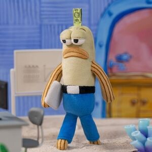 Bikini Bottom Buddies Whimsical - Plush NIB - Working Fish